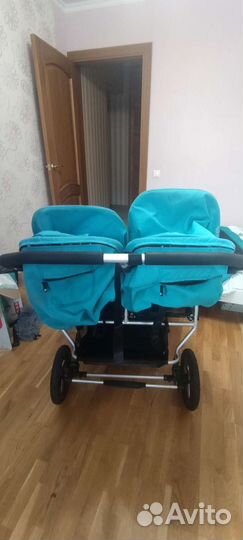 Коляска для двойни bumbleride indie twin 2 в1