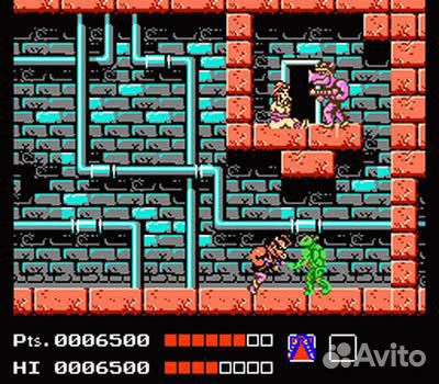 Игра Черепашки-ниндзя для Dendy