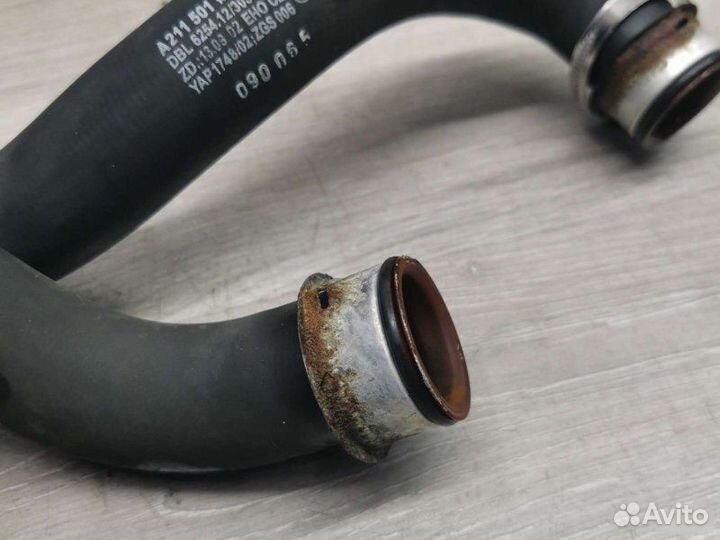 Патрубок радиатора Mercedes E W211