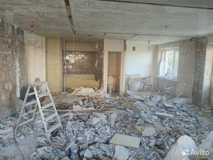 Демонтаж квартир, снос стен