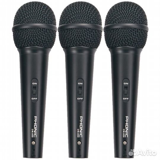 Комплект микрофонов phonic DM680 (3 pack)