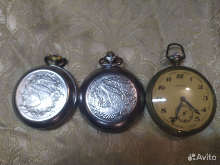 СССР Часы наручные карманные секундомер