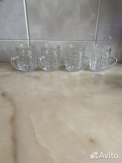 Хрустальные кружки