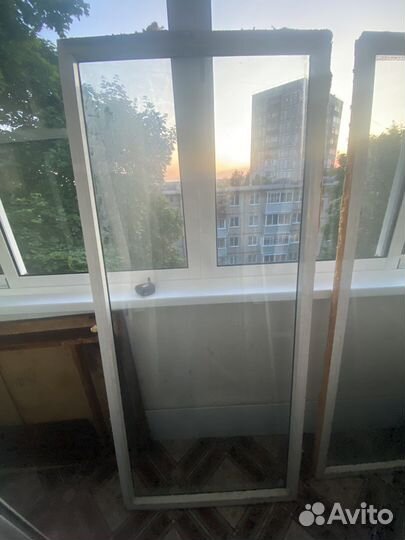 Окна балконные бу