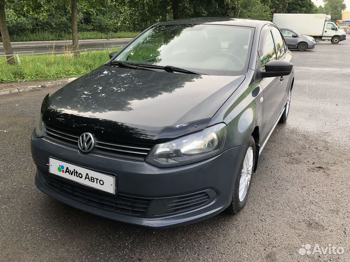 Volkswagen Polo 1.6 МТ, 2013, 186 000 км