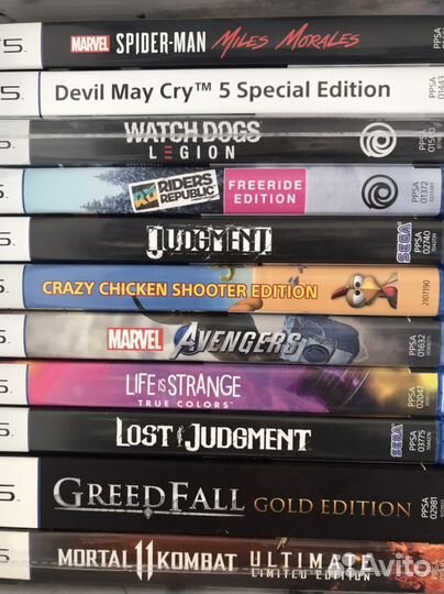 Игры PS5 б.у