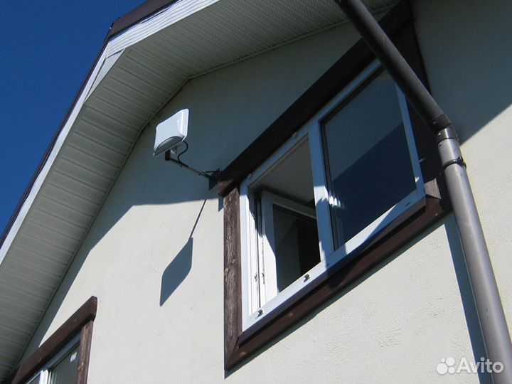 Подключение интернета и видеонаблюдения на дачу