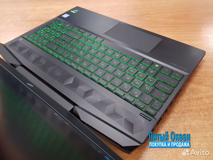 Игровой ноутбук HP FHD, Core i5 9300H, GTX 1650