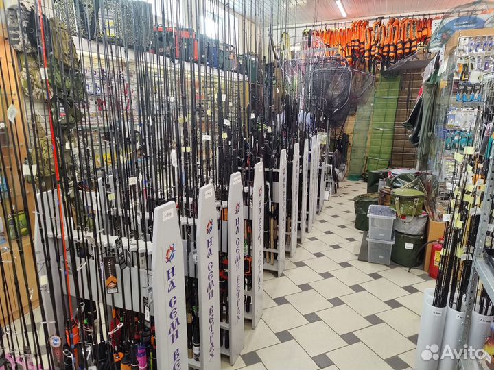 Продавец консультант в рыболовный магазин