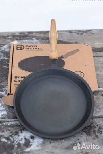 Сковорода блинная чугун