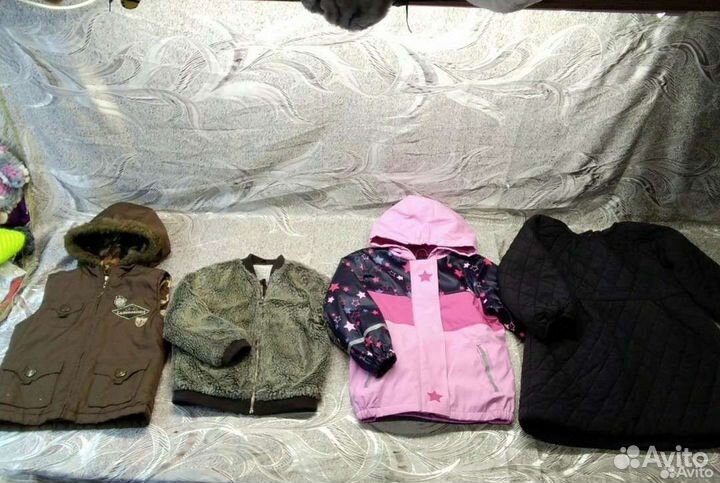 Детские вещи пакетом для девочки 110 116