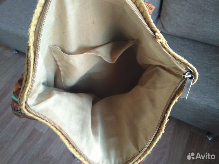 Сумка текстильная через плечо