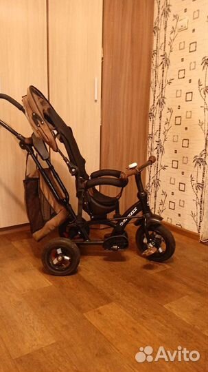 Велосипед с родительской ручкой