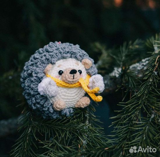 Мягкая игрушка ежик