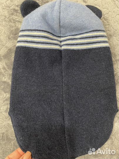 Шапка шлем для мальчика 52-54