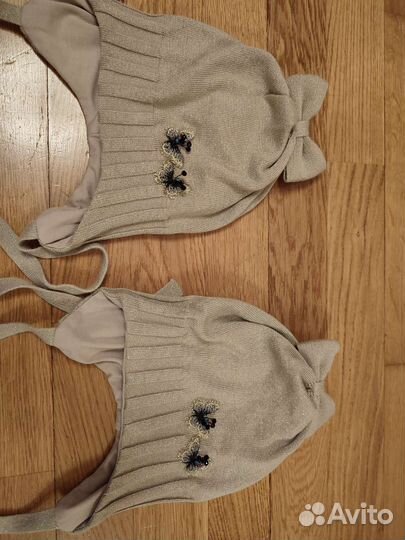 Шапочки для девочки р 50-52, бренд