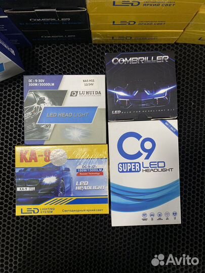 LED лампочки h11 на Туманки