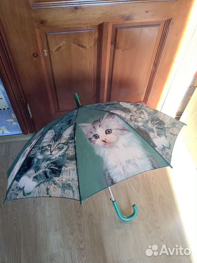 Зонт с котятами