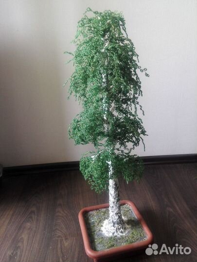 Бонсай Берёзка ручной работы