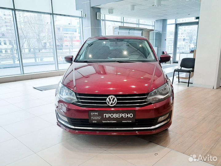 Volkswagen Polo 1.6 AT, 2018, 108 581 км