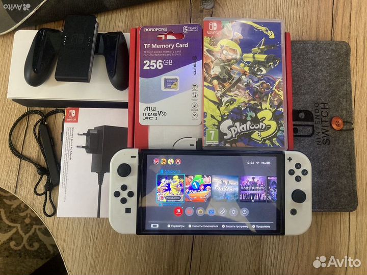 Игровая приставка nintendo switch oled