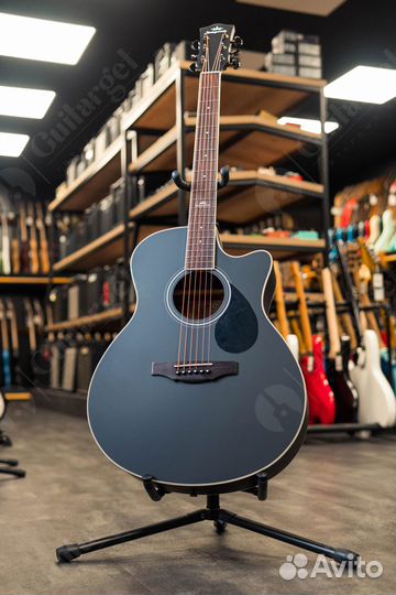 Акустическая гитара Kepma A1C Black Matt