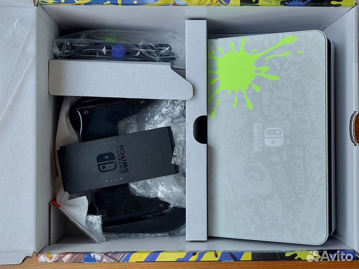 Консоль Nintendo Switch oled Splatoon 3 Edition
