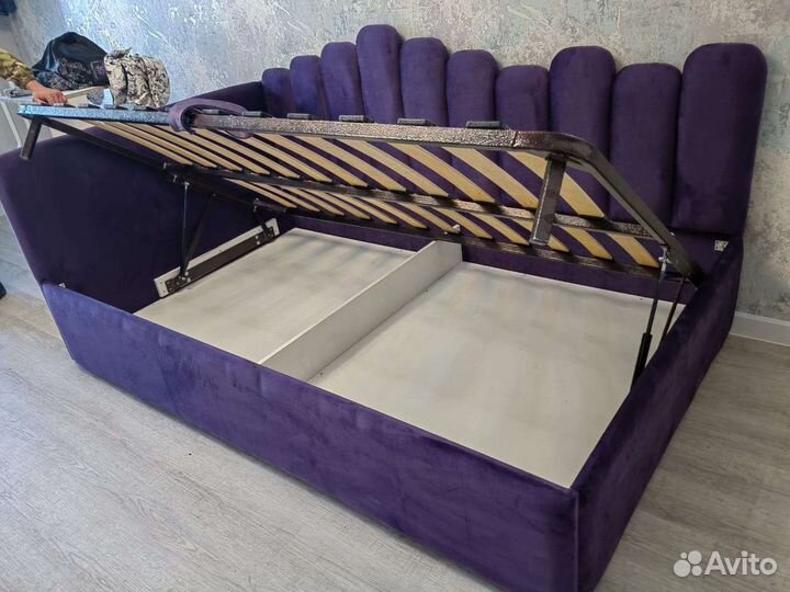 Детская кровать, мягкая кровать, ортопедическая