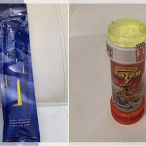 Неоновые палочки 2 шт и мыльные пузыри