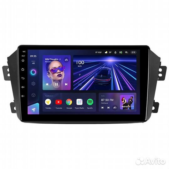 Магнитола Джили Эмгранд X7 2011-2019 Teyes CC3