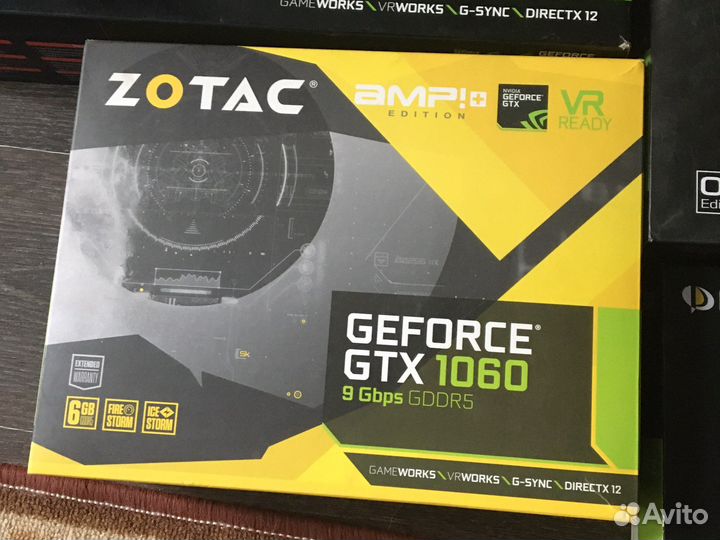 Коробки от видео карт