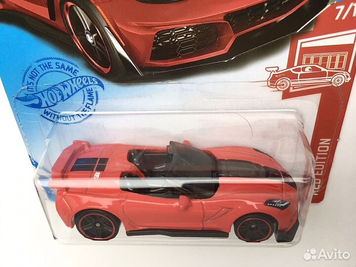 Hot wheels Corvete zr 1 convertible red edition