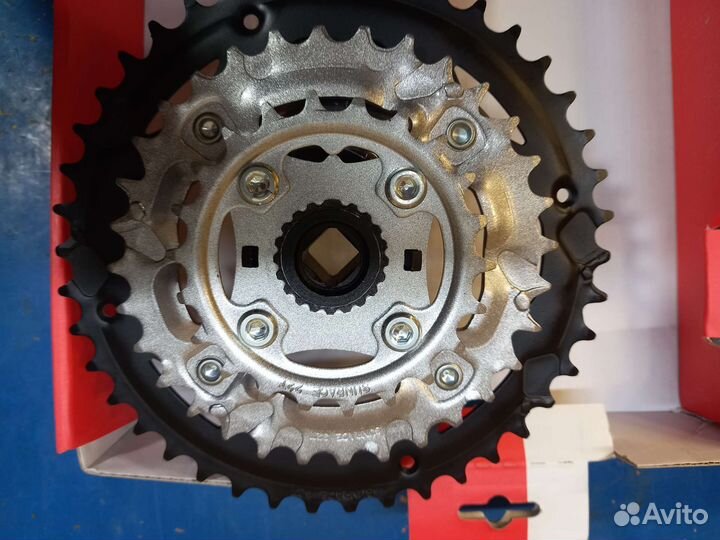 Система шатунов под квадрат 42 зуба Sunrace