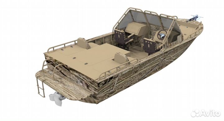 Катер Varan 730 водометный, дизель 2,8 л. 200 л.с