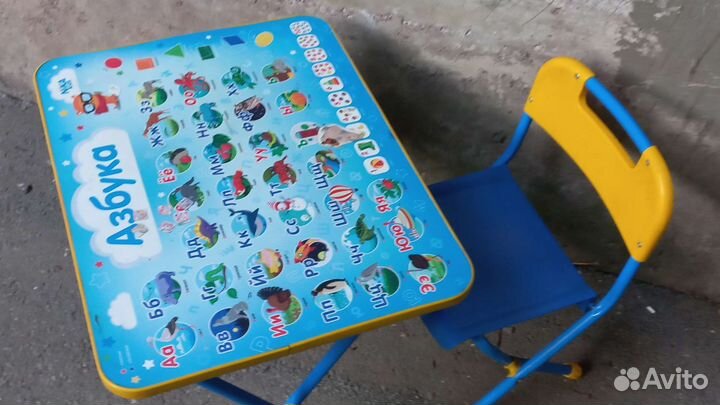 Детский стол и стул Ника Азбука