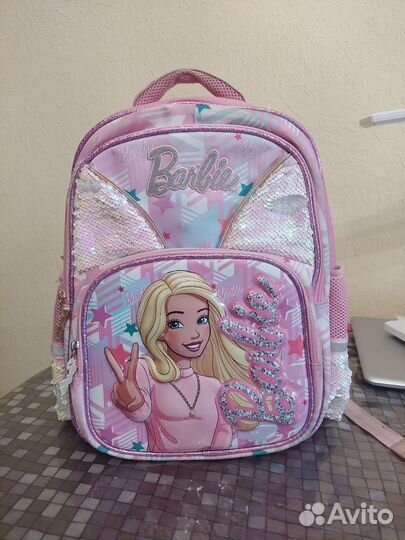 Рюкзак, для девочки, Барби