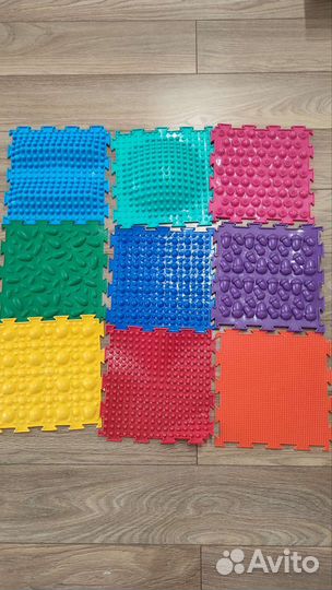 Ортопедический коврик-пазл для детей