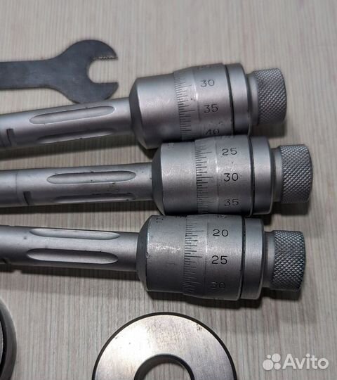 Набор Трехточечных нутромеров 11-20, 0.005, Tesa