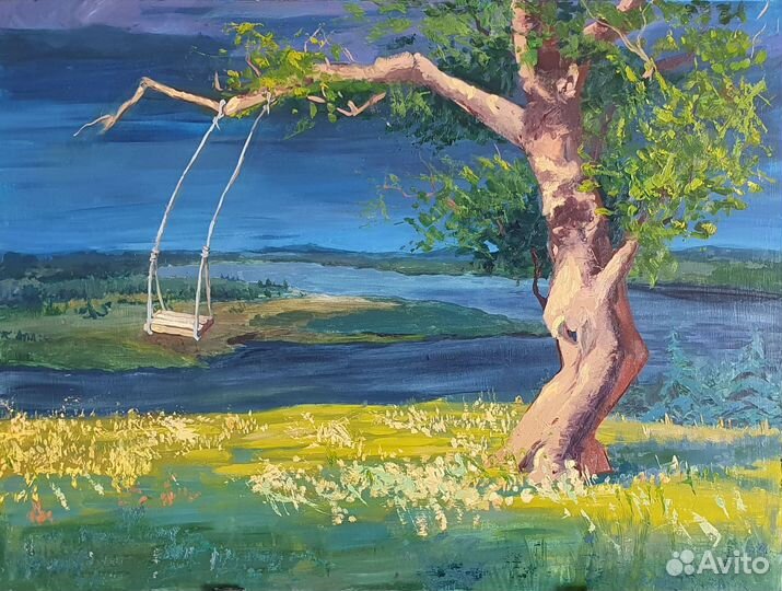Картина маслом на холсте