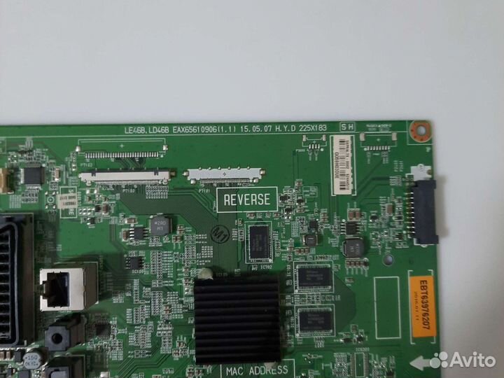 Материнская плата для тв LG EAX65610906 (1.1)
