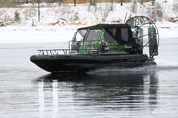 Аэролодка SibEX Турист Honda K24A 300 л.с. Турбо