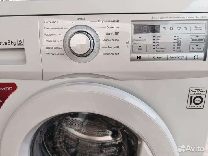 Стиральная машина LG fhoh4NDO, 6кг