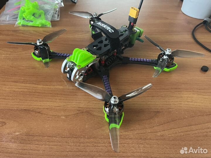 Fpv квадрокоптер 5 дюймов, 6s, elrs