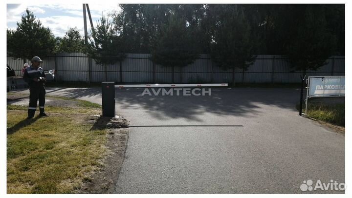 Шлагбаум под ключ