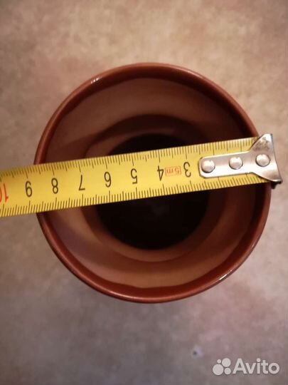 Кувшин (ваза) керамика, глазурь. 1л