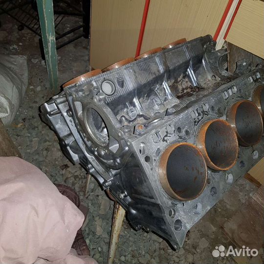 Блок двигателя Porsche Cayenne 4.8 Turbo