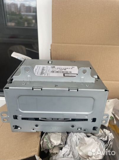 Штатная магнитола на chevrolet cruze