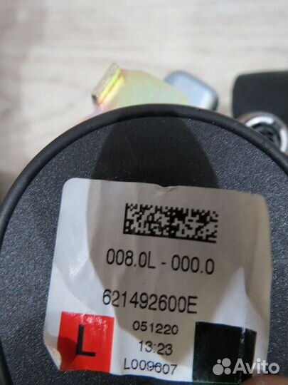 Ремень безопасности передний левый Volkswagen Polo