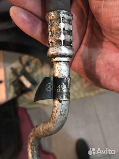 Трубки компрессор кондиционера Мерседес мл 164 Амг