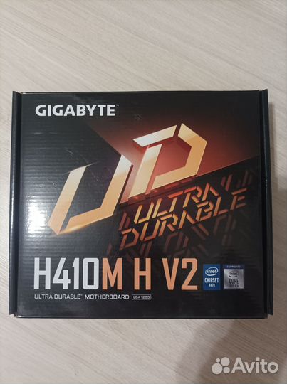 Материнская плата gigabyte H410M H V2